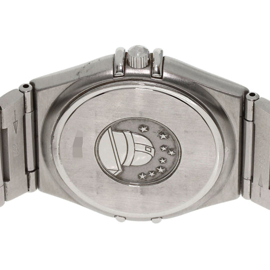 OMEGA Watches Quartz 1312.30 Stainless Steel , Stainless Steel Silver Constellation Silver dial mens Used Authentic