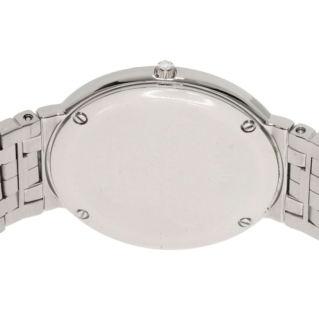 SEIKO Watches Quartz 8N70-6030 Stainless Steel , Stainless Steel , K18WG Silver CREDOR Diamond Silver dial mens Used Authentic