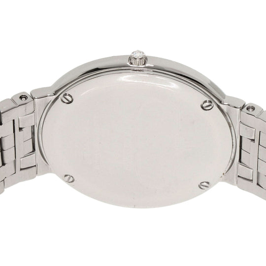 SEIKO Watches Quartz 8N70-6030 Stainless Steel , Stainless Steel , K18WG Silver CREDOR Diamond Silver dial mens Used Authentic