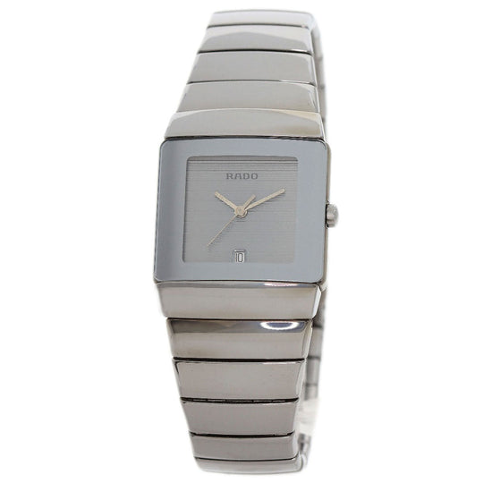 RADO Watches Quartz 111.0333.3 Ceramic, Ceramic Silver Diastar gray dial mens Used Authentic