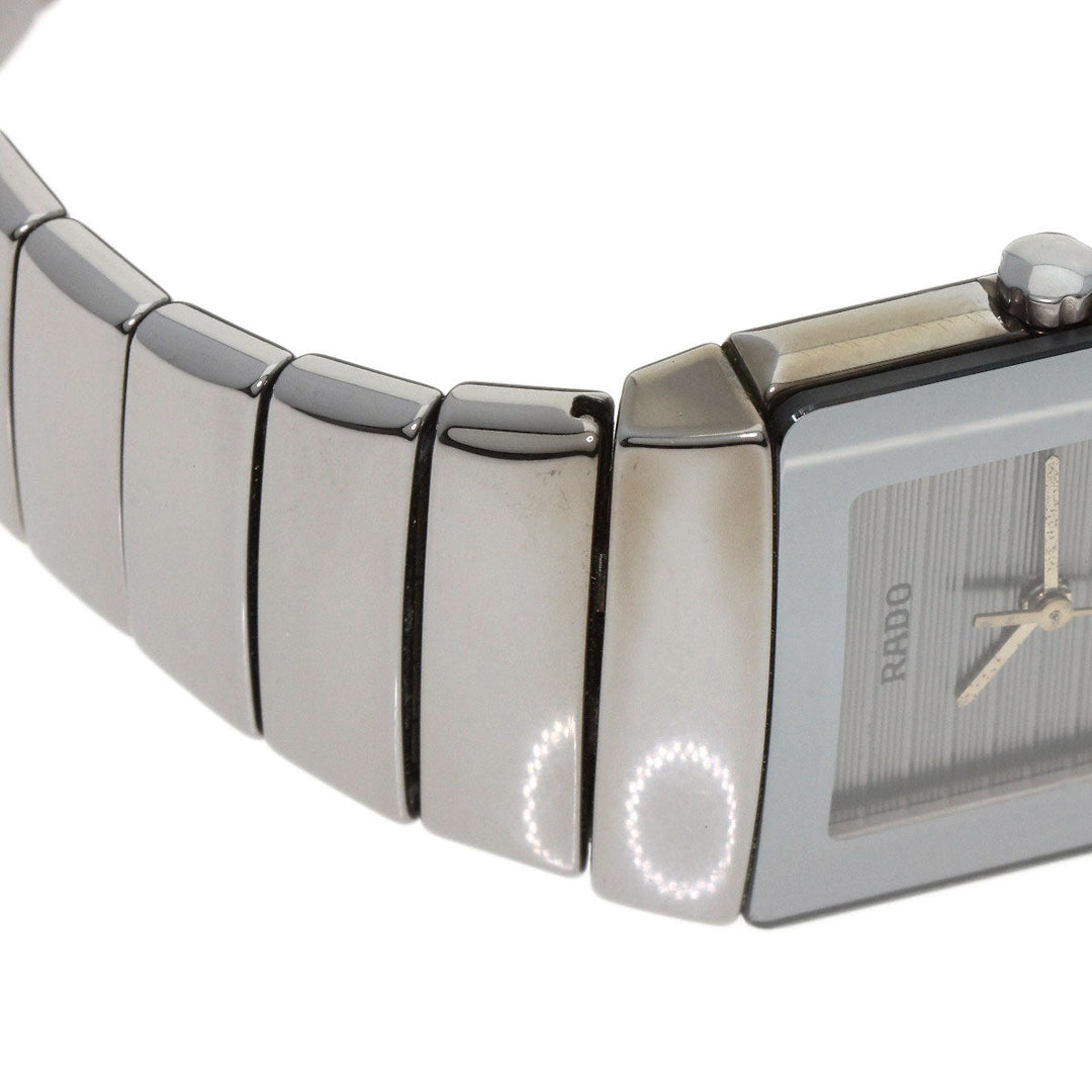RADO Watches Quartz 111.0333.3 Ceramic, Ceramic Silver Diastar gray dial mens Used Authentic