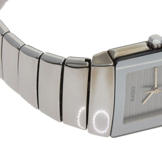 RADO Watches Quartz 111.0333.3 Ceramic, Ceramic Silver Diastar gray dial mens Used Authentic