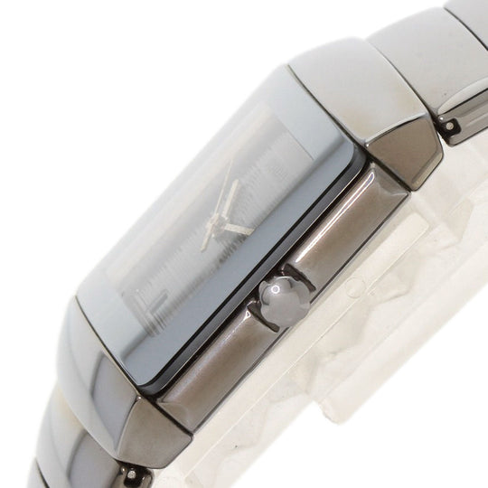 RADO Watches Quartz 111.0333.3 Ceramic, Ceramic Silver Diastar gray dial mens Used Authentic