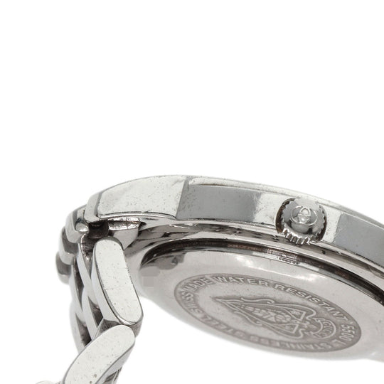 GUCCI Watches Quartz 5500L Stainless Steel , Stainless Steel Silver Round face Silver dial Women Used Authentic