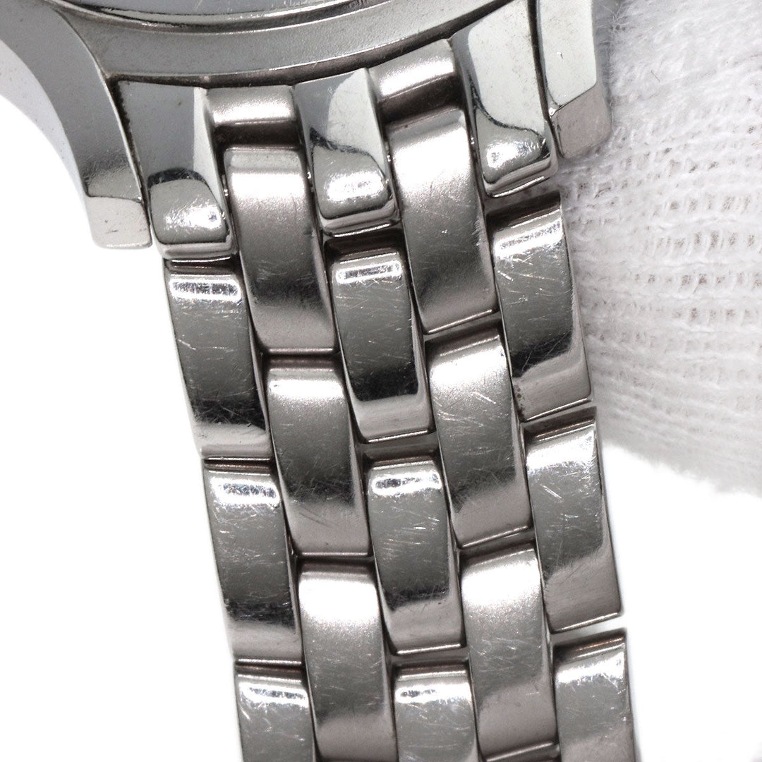 GUCCI Watches Quartz 5500L Stainless Steel , Stainless Steel Silver Round face Silver dial Women Used Authentic