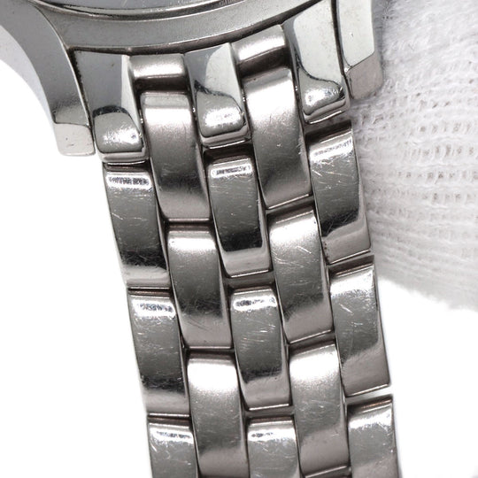 GUCCI Watches Quartz 5500L Stainless Steel , Stainless Steel Silver Round face Silver dial Women Used Authentic