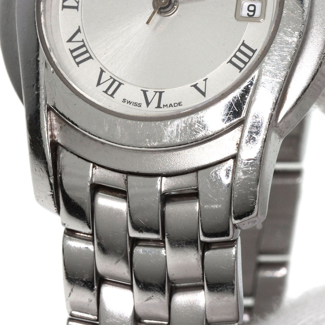 GUCCI Watches Quartz 5500L Stainless Steel , Stainless Steel Silver Round face Silver dial Women Used Authentic