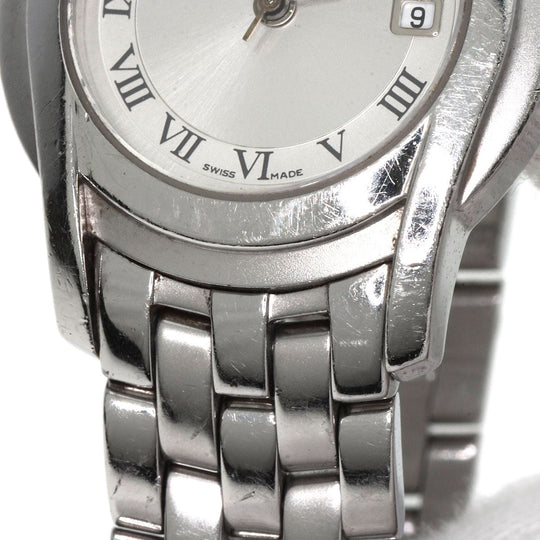 GUCCI Watches Quartz 5500L Stainless Steel , Stainless Steel Silver Round face Silver dial Women Used Authentic