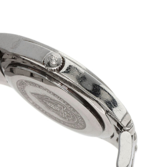 GUCCI Watches Quartz 5500L Stainless Steel , Stainless Steel Silver Round face Silver dial Women Used Authentic