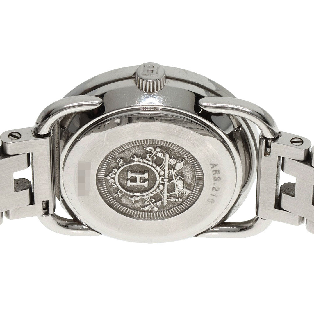 HERMES Watches Quartz AR3.210 Stainless Steel Silver Arceau white dial