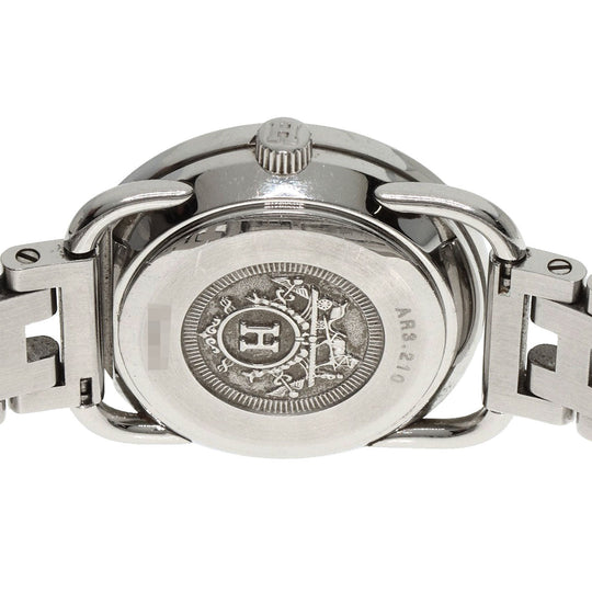 HERMES Watches Quartz AR3.210 Stainless Steel Silver Arceau white dial