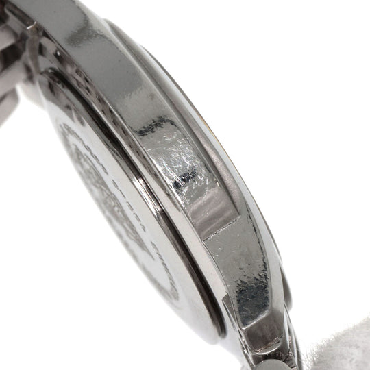 GUCCI Watches Quartz 5500L Stainless Steel , Stainless Steel Silver Round face Silver dial Women Used Authentic