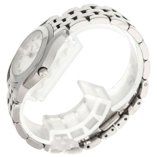 GUCCI Watches Quartz 5500L Stainless Steel , Stainless Steel Silver Round face Silver dial Women Used Authentic