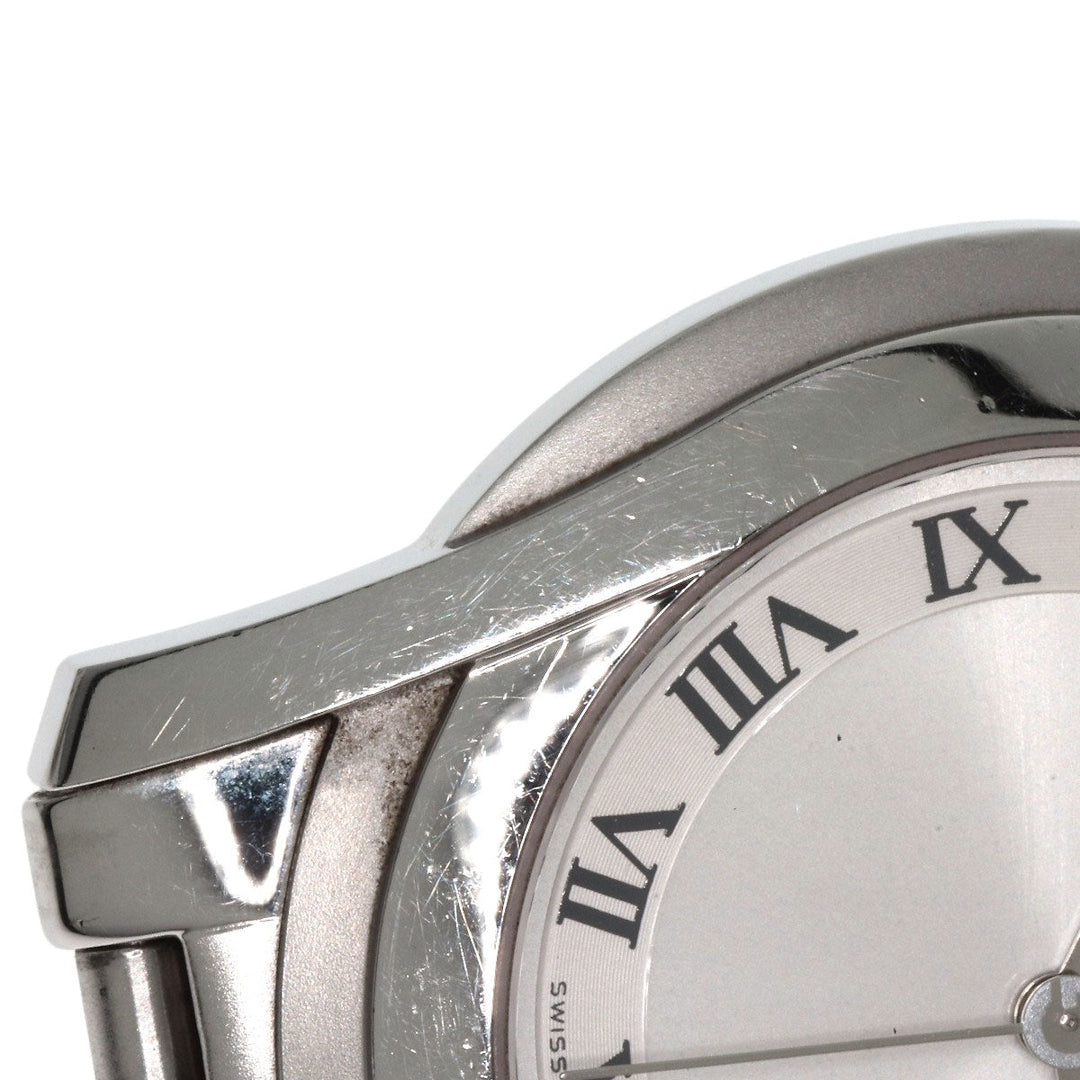 GUCCI Watches Quartz 5500M Stainless Steel , Stainless Steel Silver Round face Silver dial mens Used Authentic