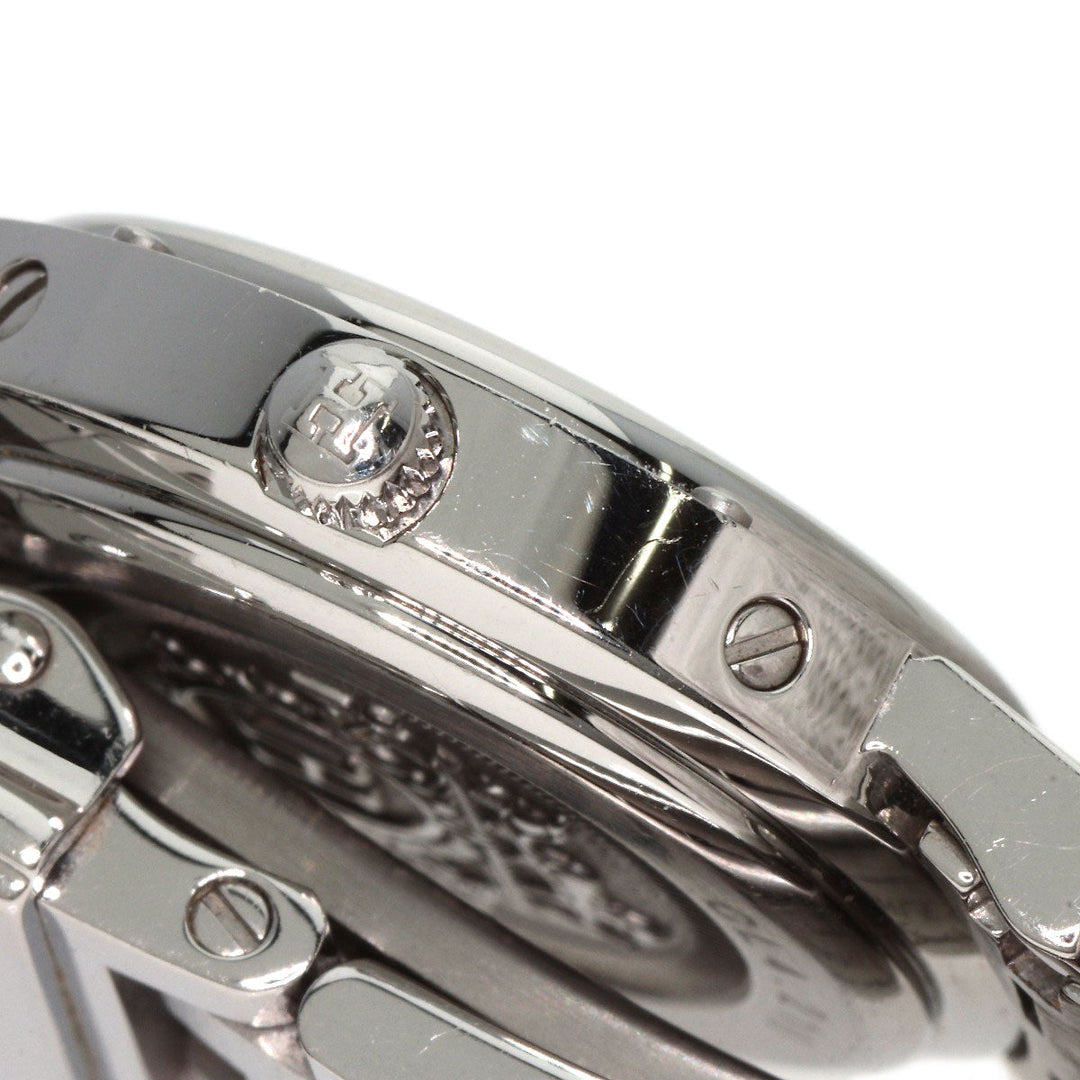 HERMES Watches Quartz CL4.210 Stainless Steel , Stainless Steel Silver Clipper pink dial Women Used Authentic