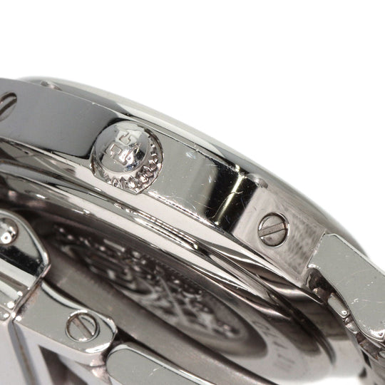 HERMES Watches Quartz CL4.210 Stainless Steel , Stainless Steel Silver Clipper pink dial Women Used Authentic
