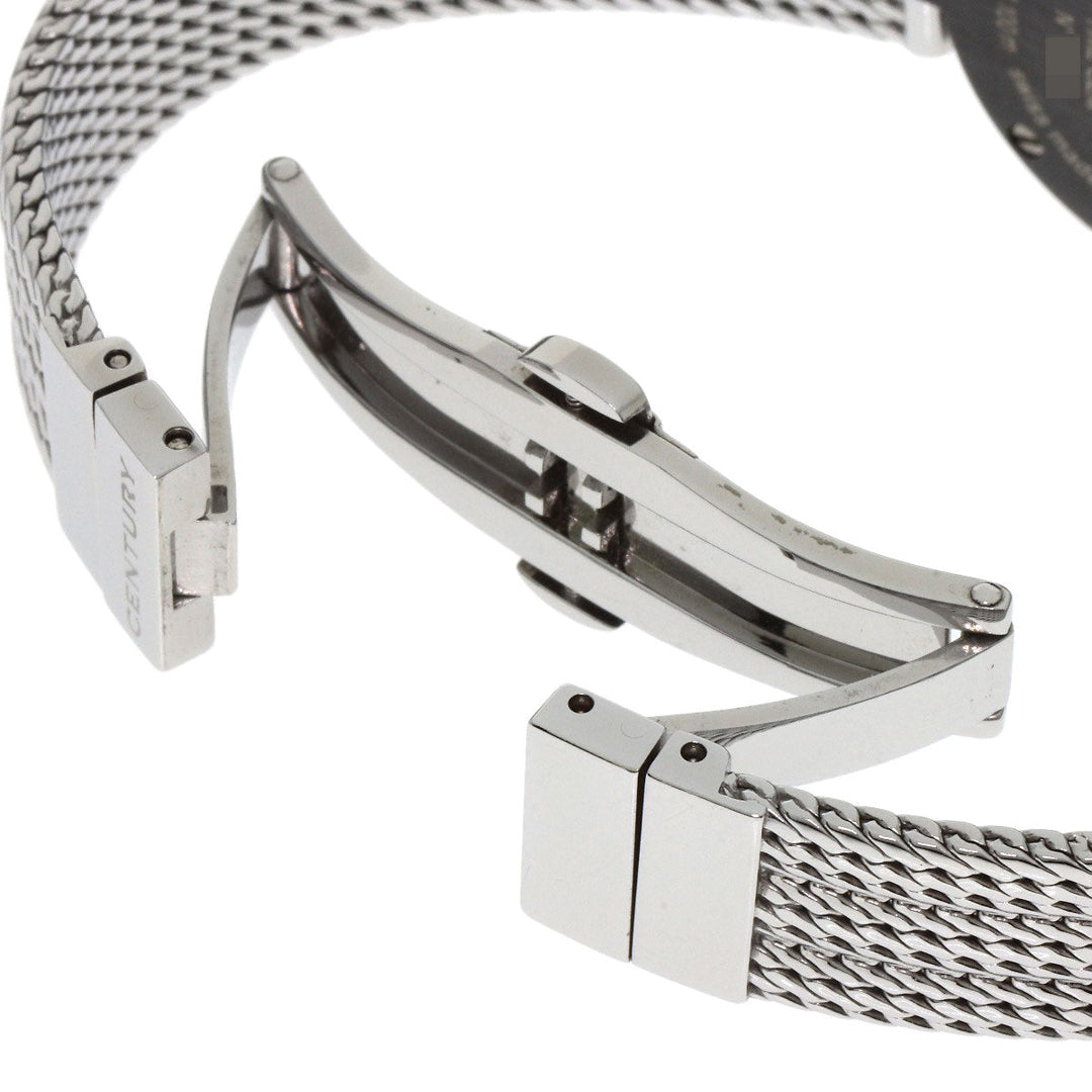 CENTURY Watches Quartz Stainless Steel , Stainless Steel Silver Time Gem 12P Diamond White shell dial Women Used Authentic