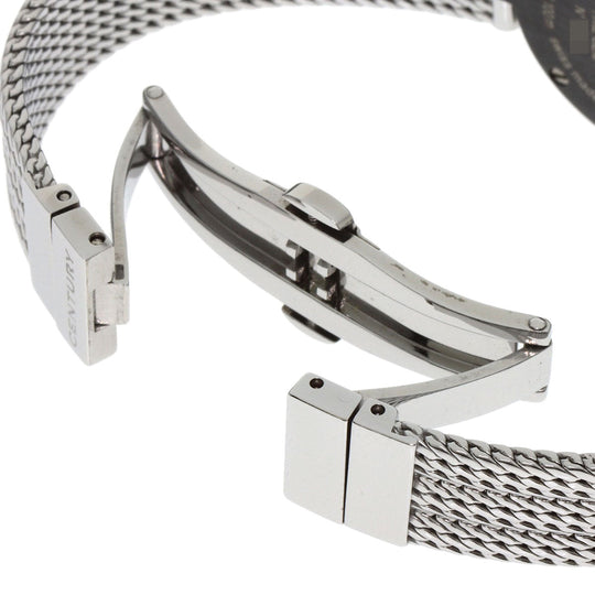 CENTURY Watches Quartz Stainless Steel , Stainless Steel Silver Time Gem 12P Diamond White shell dial Women Used Authentic
