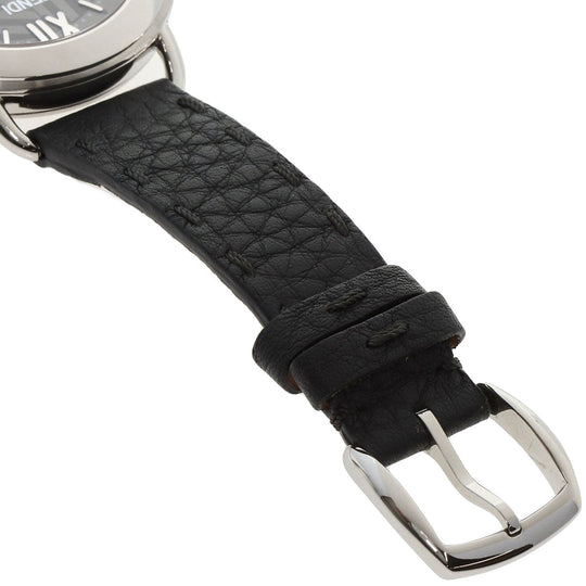 FENDI Watches Quartz 80200M Stainless Steel, Leather Silver Celeria gray dial mens Used Authentic