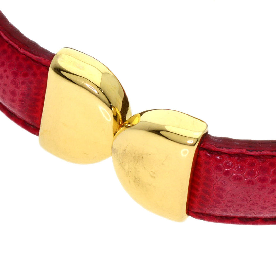 GUCCI Watches Quartz 6600 Gold Plated gold Bangle Watch Reversible white dial