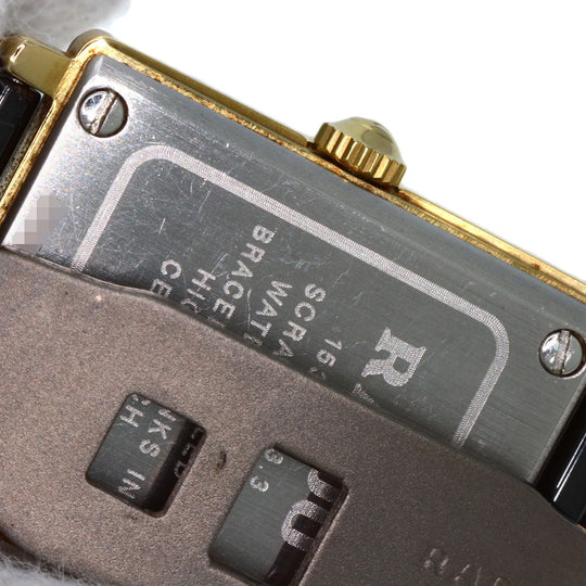 RADO Watches Quartz 153.0383.3 Gold Plated gold Diastar black dial