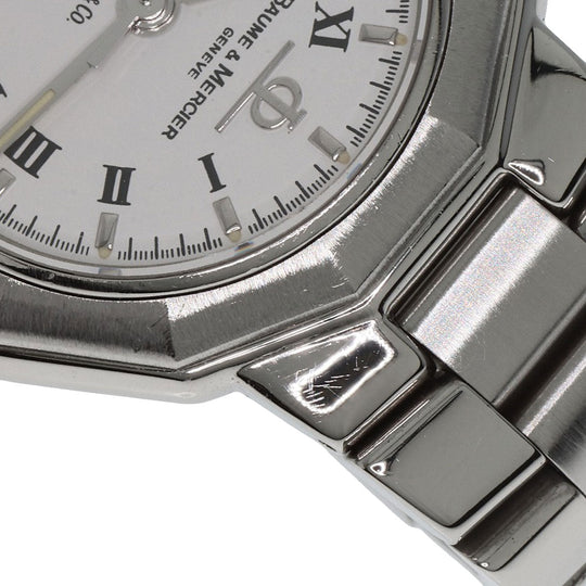 Baume & Mercier Watches Quartz MV040078 Stainless Steel Silver Riviera W-name TIFFANY&Co. collaboration Women Used Authentic