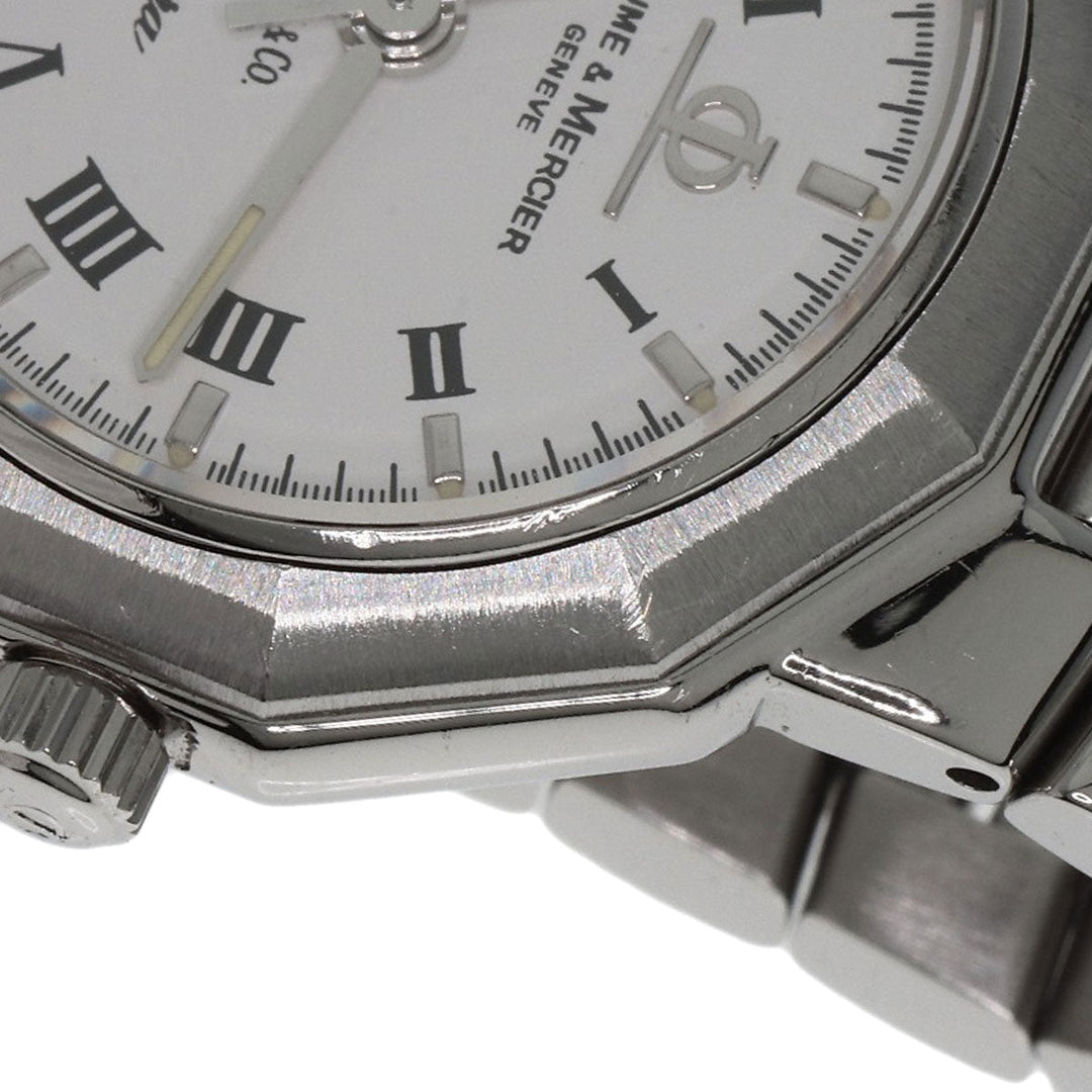 Baume & Mercier Watches Quartz MV040078 Stainless Steel Silver Riviera W-name TIFFANY&Co. collaboration Women Used Authentic