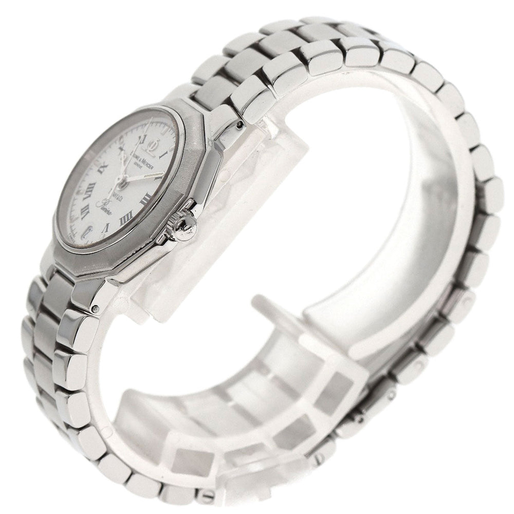 Baume & Mercier Watches Quartz MV040078 Stainless Steel Silver Riviera W-name TIFFANY&Co. collaboration Women Used Authentic