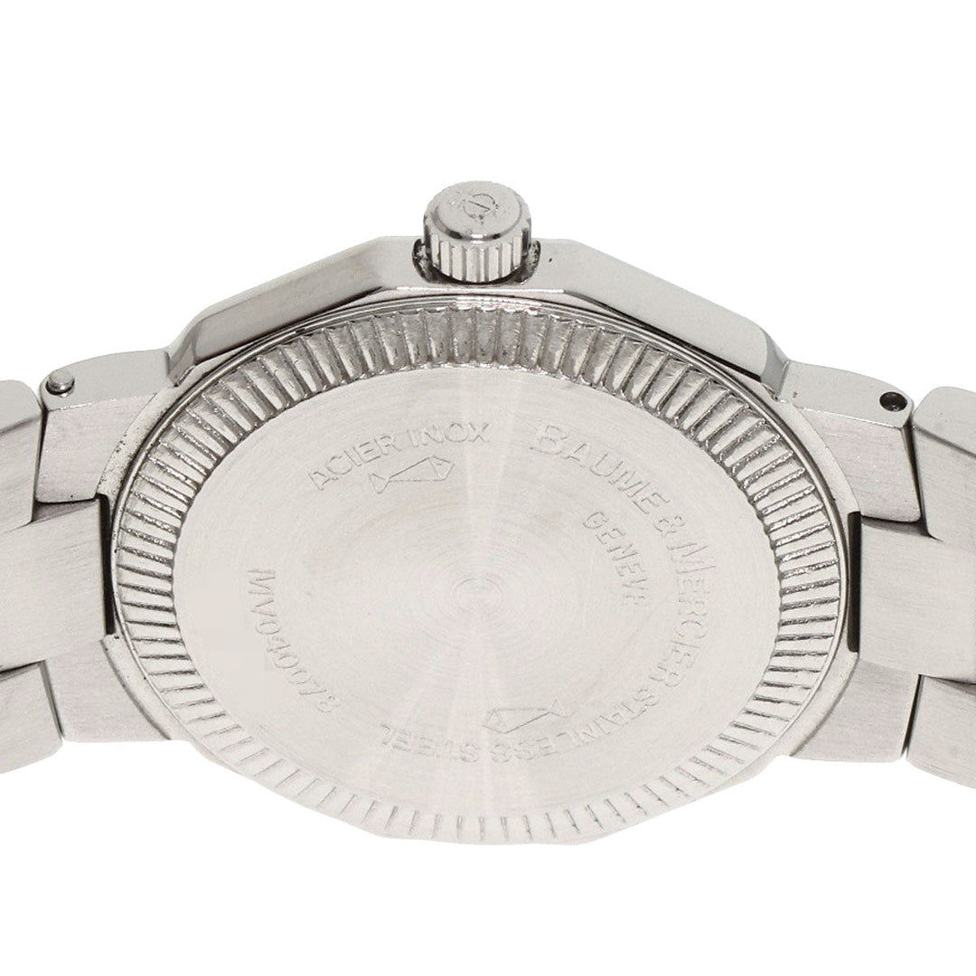 Baume & Mercier Watches Quartz MV040078 Stainless Steel Silver Riviera W-name TIFFANY&Co. collaboration Women Used Authentic