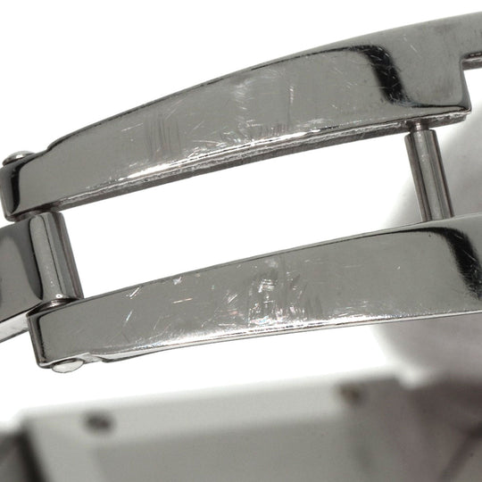 CHANEL Watches Quartz H0008 Stainless Steel , Stainless Steel Silver Matrasse black dial Women Used Authentic