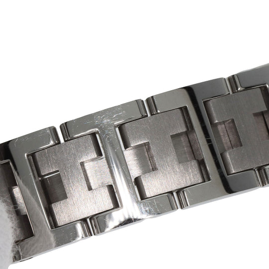 HERMES Watches Quartz CL4.210 Stainless Steel , Stainless Steel Silver Clipper white dial Women Used Authentic
