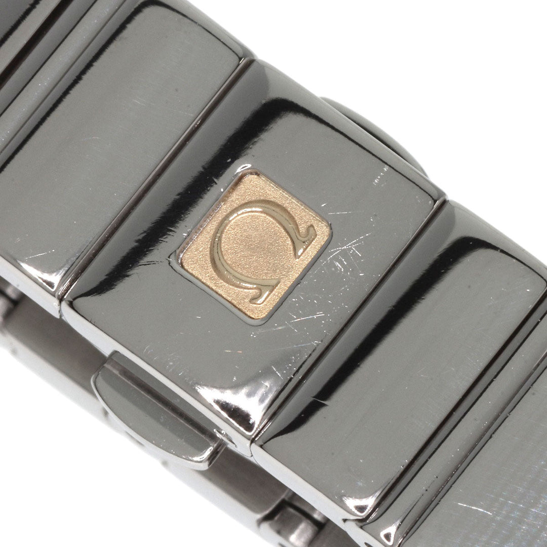 OMEGA Watches Quartz 123.15.24.60.05.002 Stainless Steel Silver Constellation Bezel Diamond White shell dial