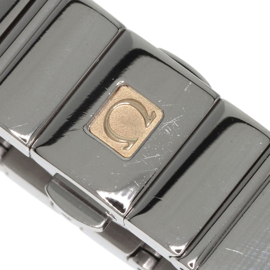 OMEGA Watches Quartz 123.15.24.60.05.002 Stainless Steel Silver Constellation Bezel Diamond White shell dial