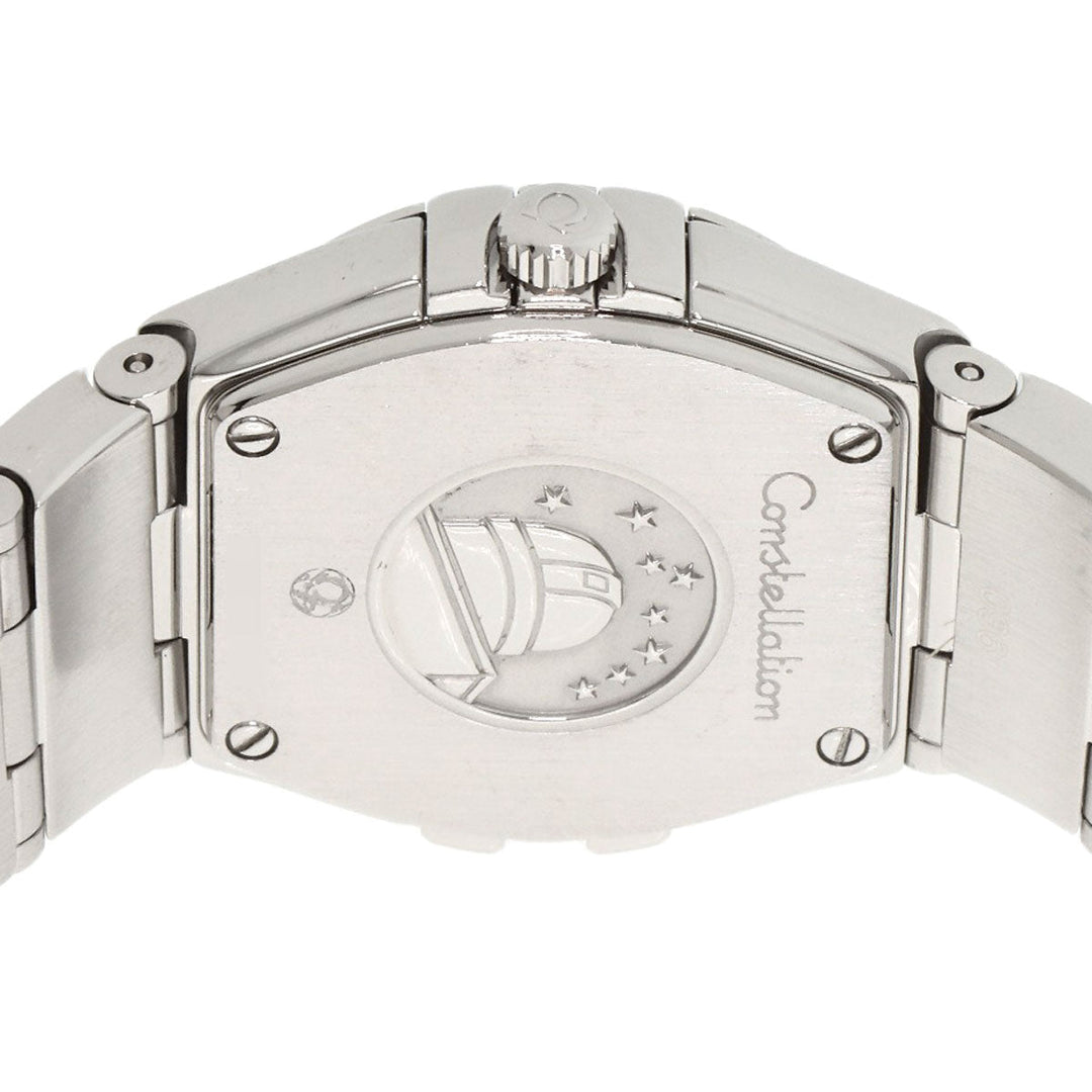 OMEGA Watches Quartz 123.15.24.60.05.002 Stainless Steel Silver Constellation Bezel Diamond White shell dial