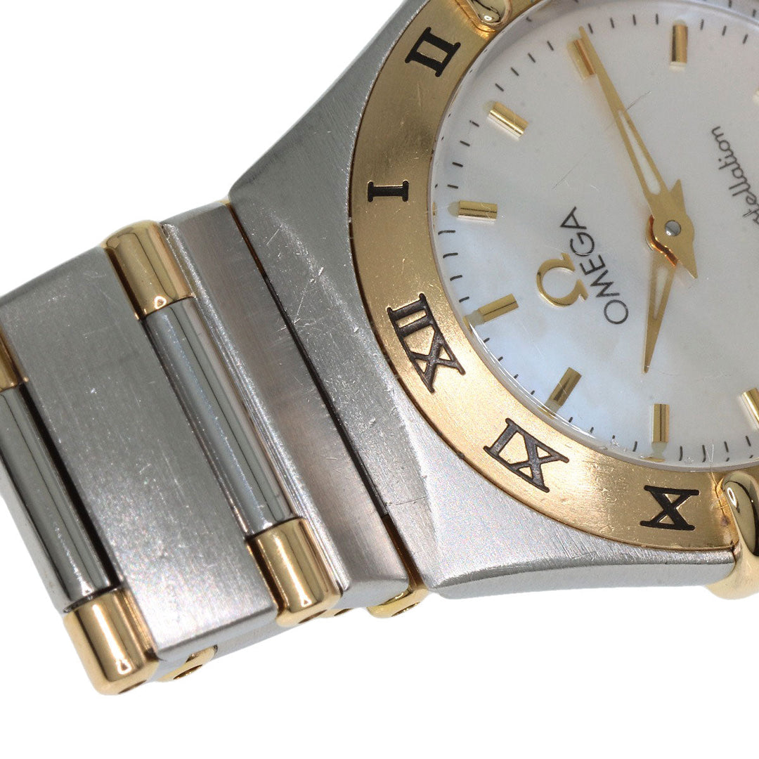 OMEGA Watches Quartz 1362.70 Stainless Steel gold Constellation Mini White shell dial