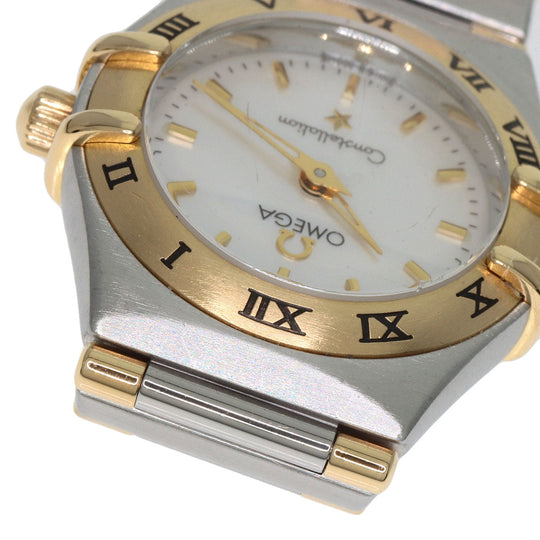OMEGA Watches Quartz 1362.70 Stainless Steel gold Constellation Mini White shell dial