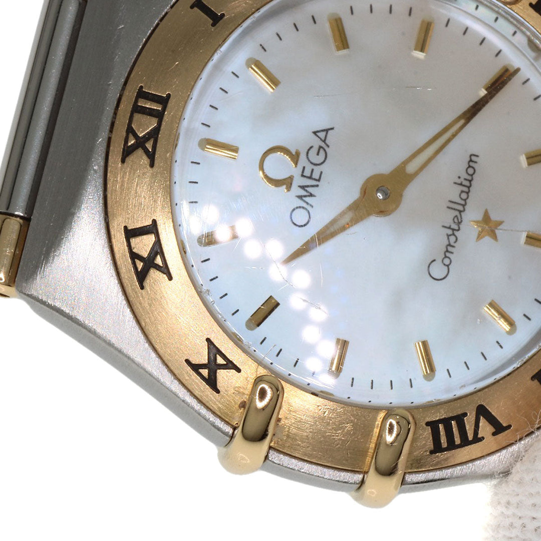 OMEGA Watches Quartz 1362.70 Stainless Steel gold Constellation Mini White shell dial