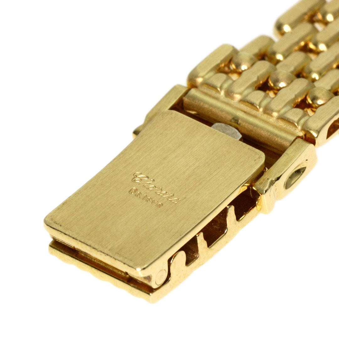 Chopard Watches Quartz K18YG, K18YG, Diamond gold Classic diamond gold dial Women Used Authentic