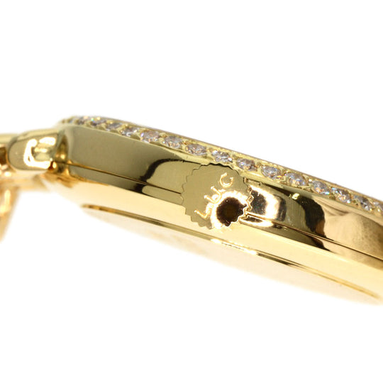 Chopard Watches Quartz K18YG, K18YG, Diamond gold Classic diamond gold dial Women Used Authentic