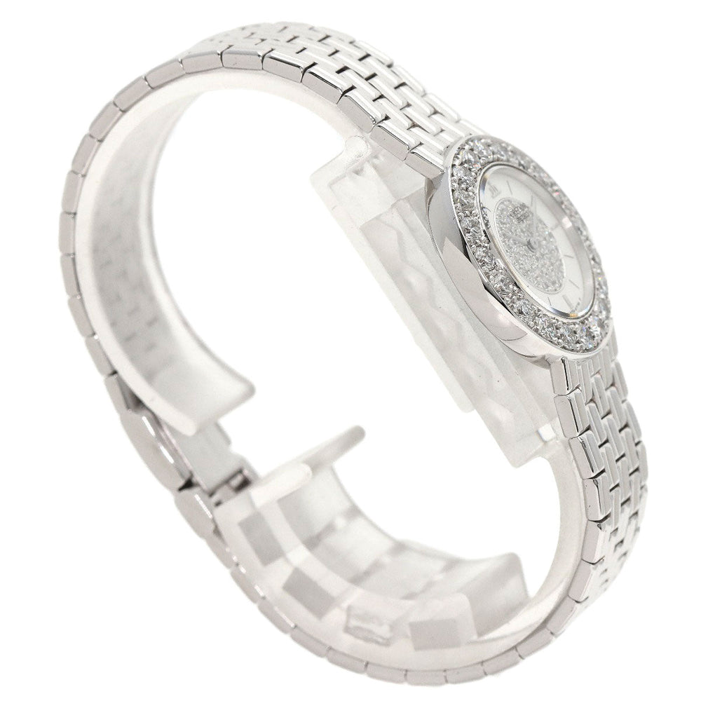 SEIKO Watches Quartz GTWE005 5A70-0380 K18WG Silver CREDOR Bezel Dial Diamond Silverx diamond dial