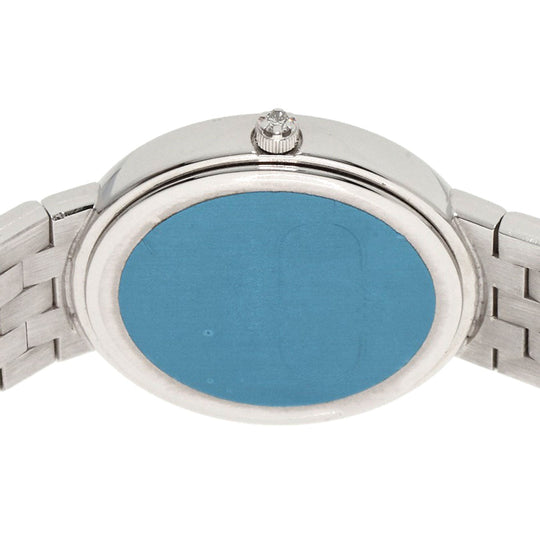 SEIKO Watches Quartz GTWE005 5A70-0380 K18WG Silver CREDOR Bezel Dial Diamond Silverx diamond dial