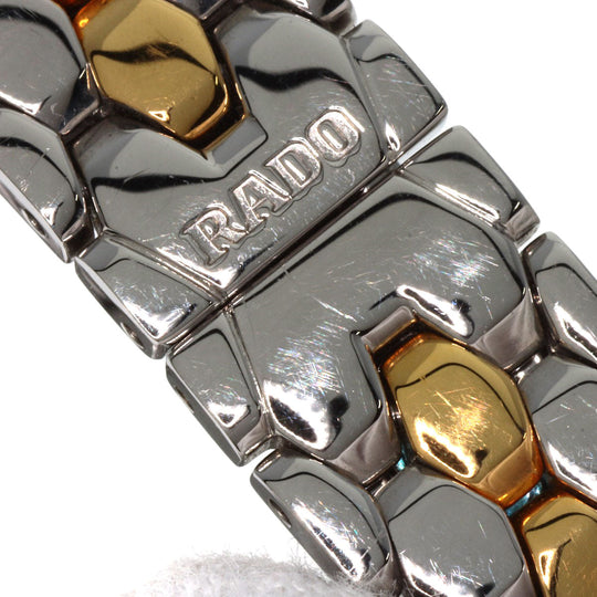 RADO Watches Quartz 153.0489.3 Stainless Steel, Combination gold Diastar Silver dial Women Used Authentic