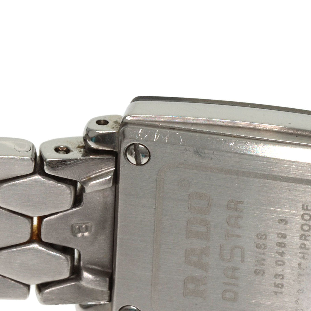 RADO Watches Quartz 153.0489.3 Stainless Steel, Combination gold Diastar Silver dial Women Used Authentic