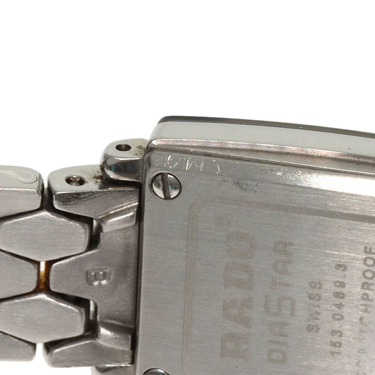 RADO Watches Quartz 153.0489.3 Stainless Steel, Combination gold Diastar Silver dial Women Used Authentic