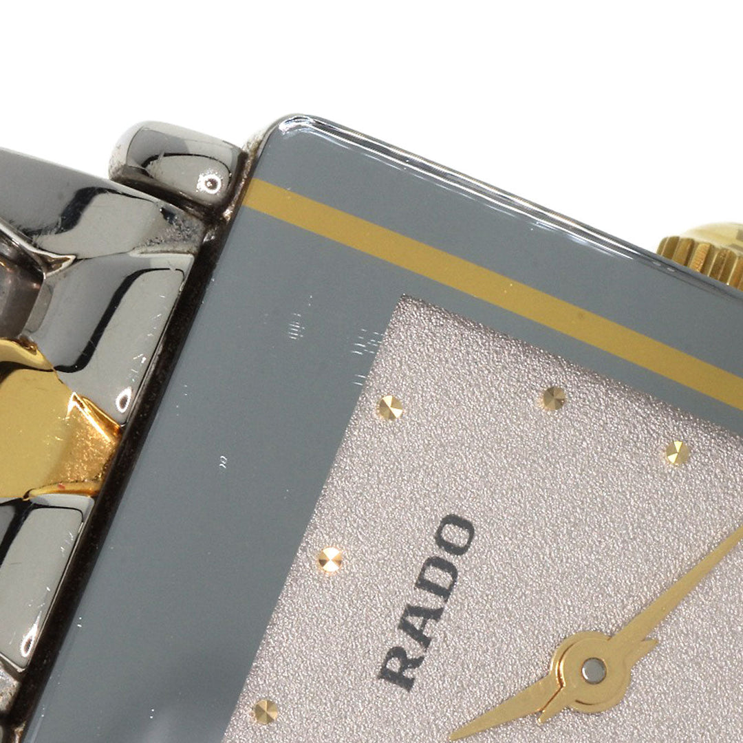 RADO Watches Quartz 153.0489.3 Stainless Steel, Combination gold Diastar Silver dial Women Used Authentic