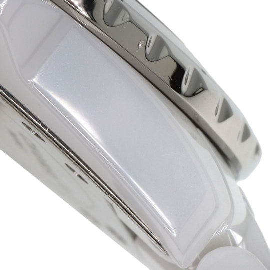 CHANEL Watches Quartz H1628 ceramic white J12 1.3" 12P Diamond white dial