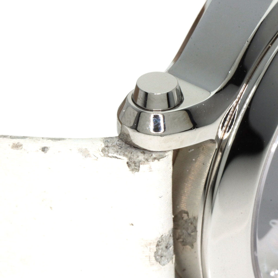 Chopard Watches Quartz 278475-3032 Stainless Steel, Leather Silver Happy Mickey Ruby Black Diamond Yellow Sapphire White shell dial Women Used Authentic