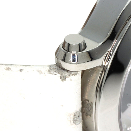 Chopard Watches Quartz 278475-3032 Stainless Steel, Leather Silver Happy Mickey Ruby Black Diamond Yellow Sapphire White shell dial Women Used Authentic