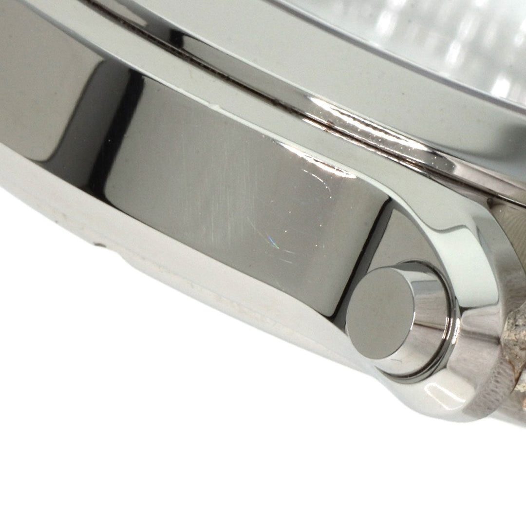 Chopard Watches Quartz 278475-3032 Stainless Steel, Leather Silver Happy Mickey Ruby Black Diamond Yellow Sapphire White shell dial Women Used Authentic