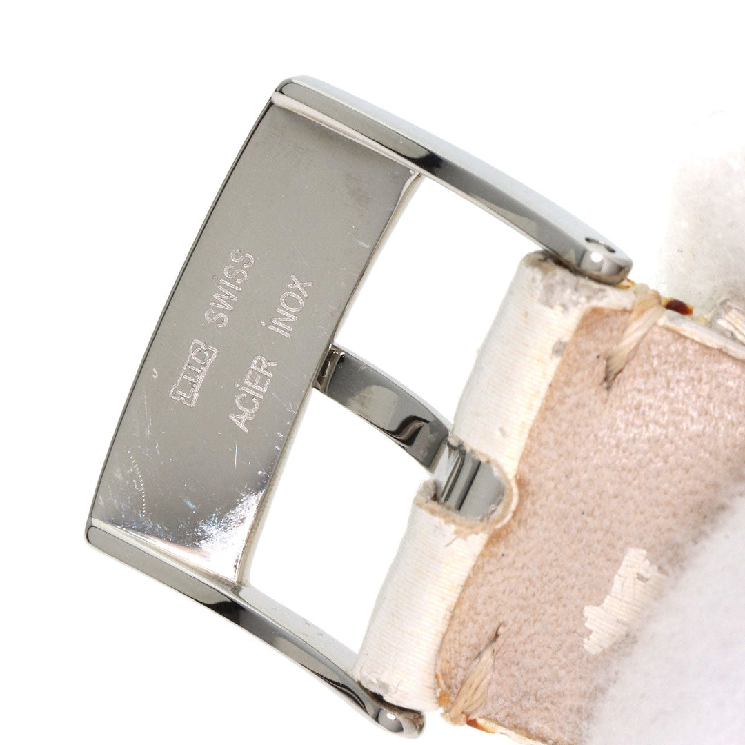 Chopard Watches Quartz 278475-3032 Stainless Steel, Leather Silver Happy Mickey Ruby Black Diamond Yellow Sapphire White shell dial Women Used Authentic